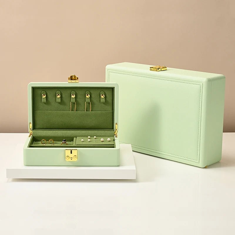 WATCHMATIC High - grade Jewelry Box Organizer 14:29X068 - OFF WHITE - S - WatchMatic