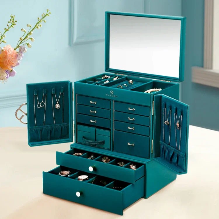 WATCHMATIC Large Jewelry Organizer Box 14:173 - WatchMatic