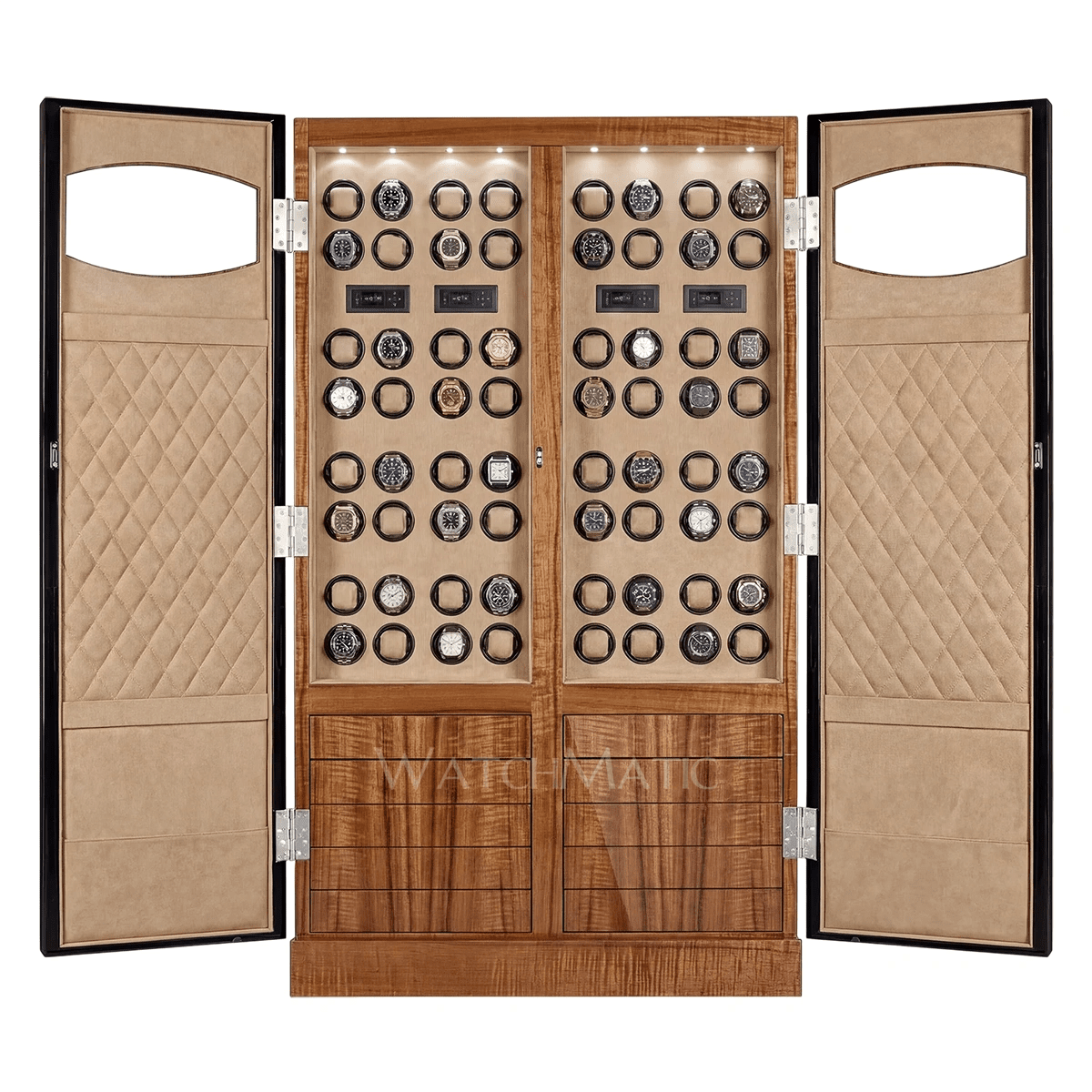 buy Legacy™ 64 Watch Winder Cabinet at WatchMatic with free shipping