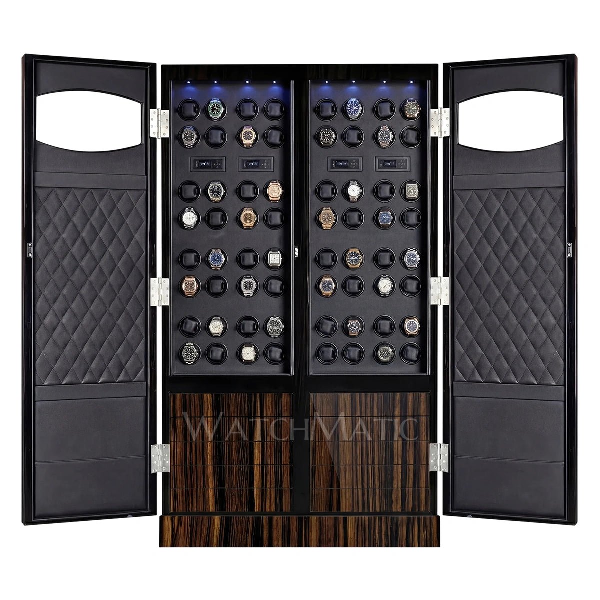 buy Legacy™ 64 Watch Winder Cabinet at WatchMatic with free shipping