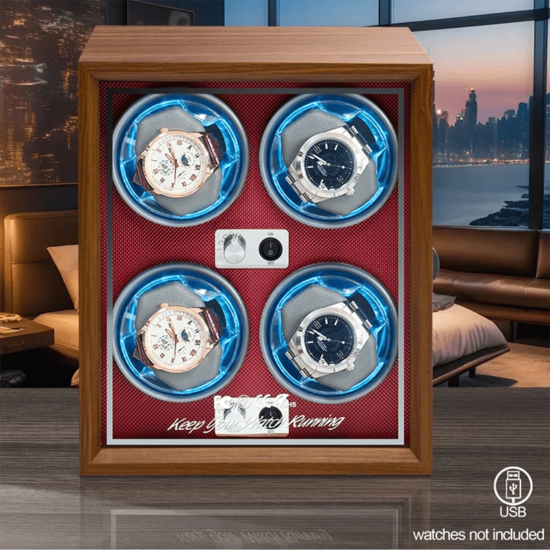 buy Luno Quad Watch Winder at WatchMatic with free shipping