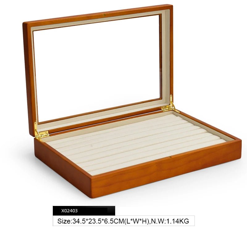WATCHMATIC Retro Wooden Jewelry Box 14:10X02403 - WatchMatic