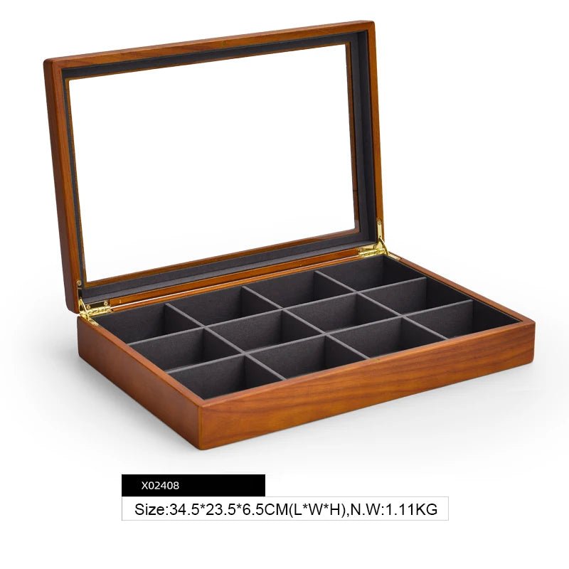WATCHMATIC Retro Wooden Jewelry Box 14:365458X02408 - WatchMatic