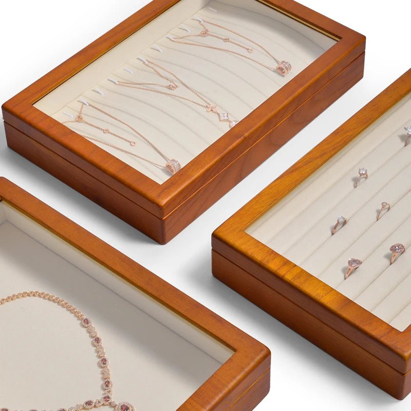 WATCHMATIC Retro Wooden Jewelry Box 14:366X02405 - WatchMatic