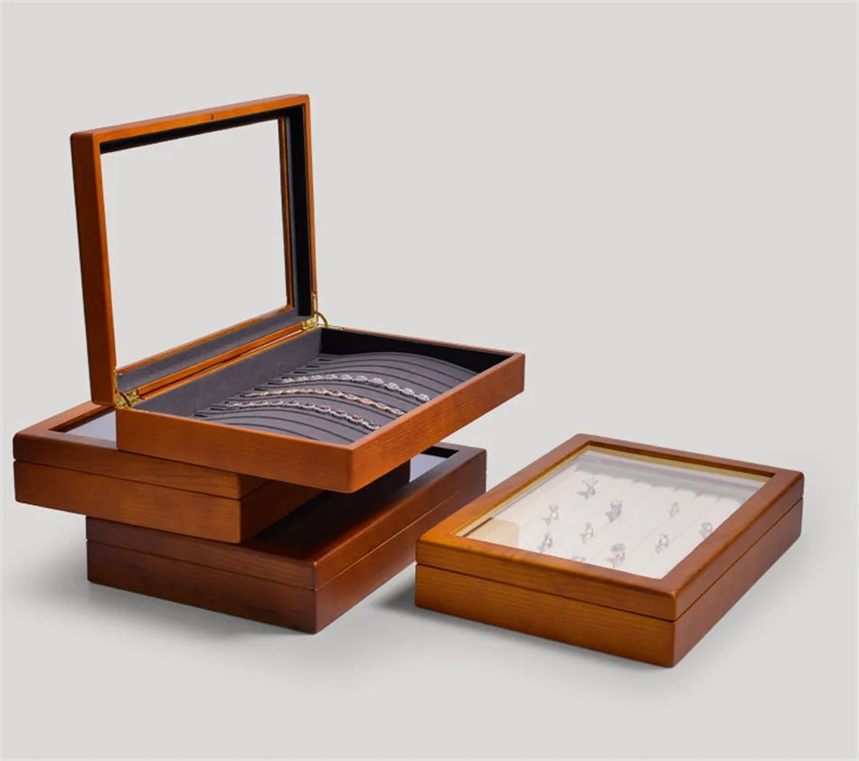 WATCHMATIC Retro Wooden Jewelry Box 14:366X02405 - WatchMatic