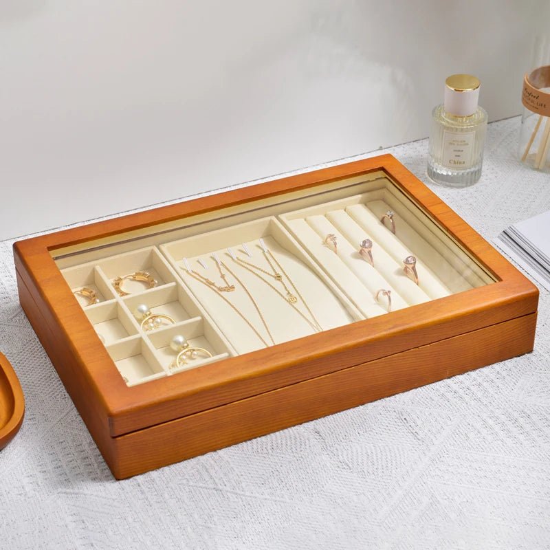 WatchMatic Solid Wood Jewelry Box 14:1052X03906 - WatchMatic