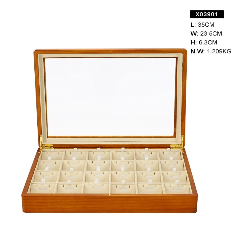 WatchMatic Solid Wood Jewelry Box 14:10X03901 - WatchMatic
