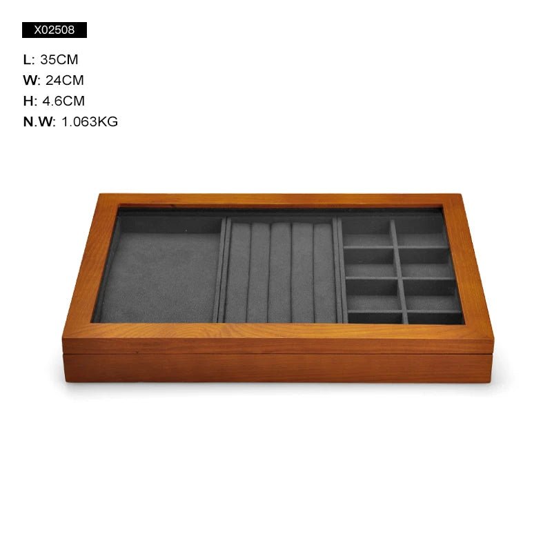 WatchMatic Solid Wood Jewelry Box 14:1254X02508 - WatchMatic