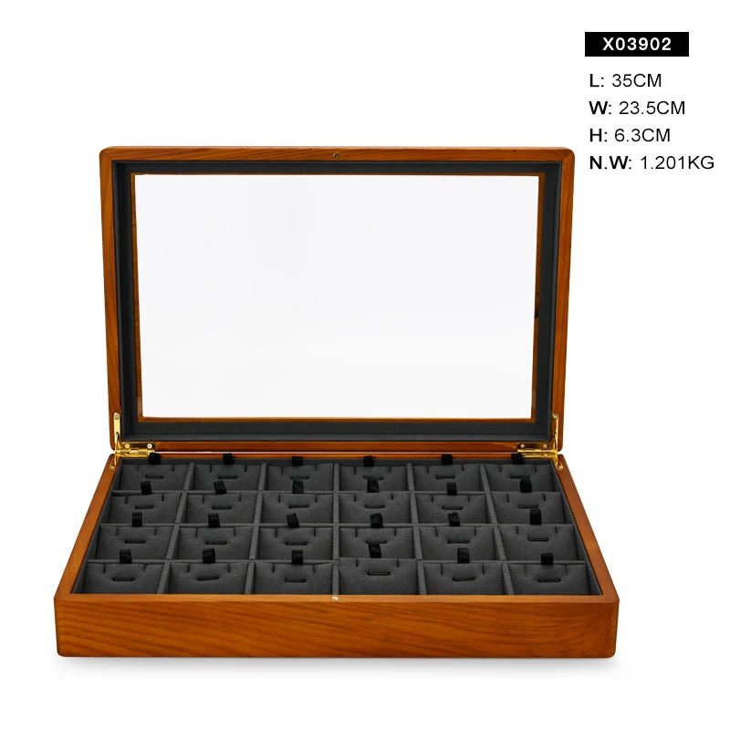 WatchMatic Solid Wood Jewelry Box 14:173X03902 - WatchMatic