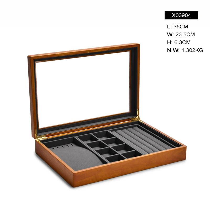 WatchMatic Solid Wood Jewelry Box 14:175X03904 - WatchMatic