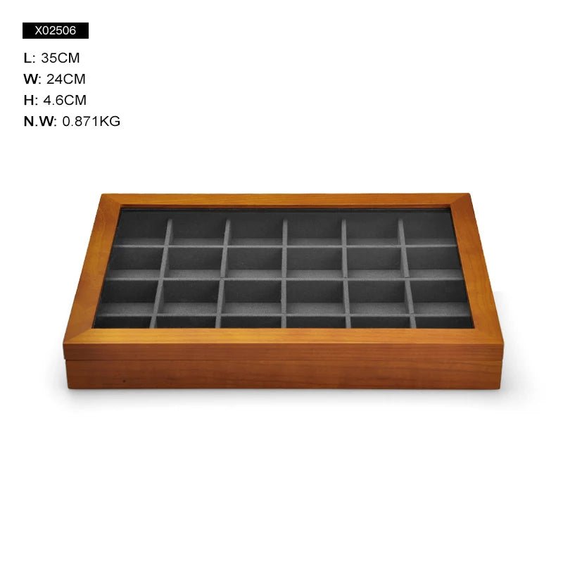 WatchMatic Solid Wood Jewelry Box 14:365016X02506 - WatchMatic