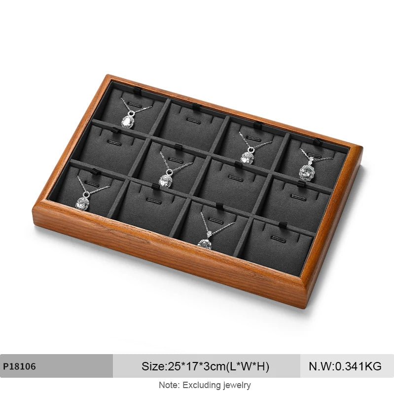 WATCHMATIC Solid Wood Jewelry Tray 14:100018786P18106 - WatchMatic