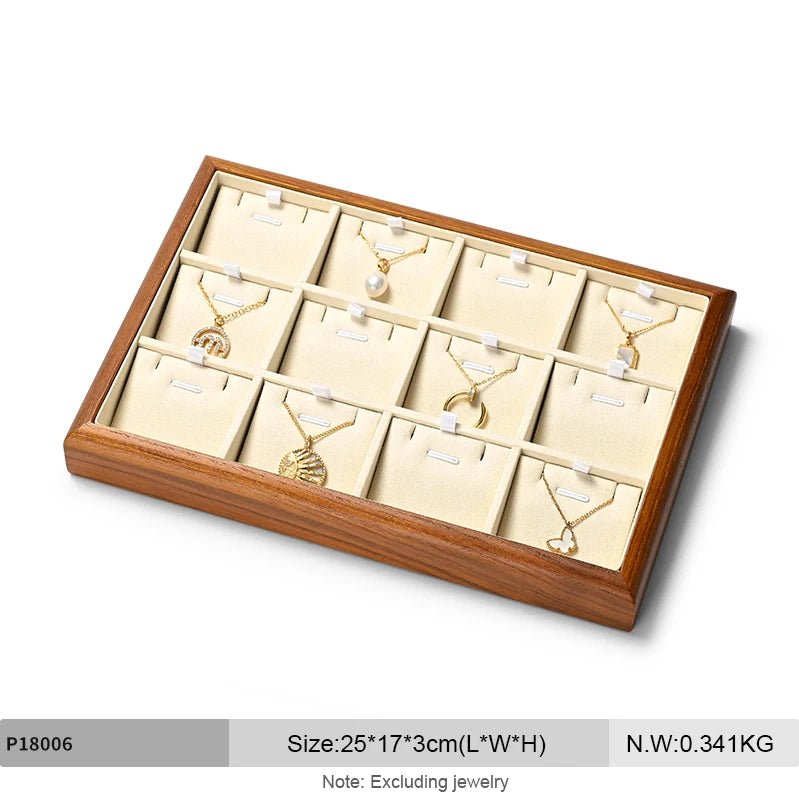 WATCHMATIC Solid Wood Jewelry Tray 14:1052P18006 - WatchMatic