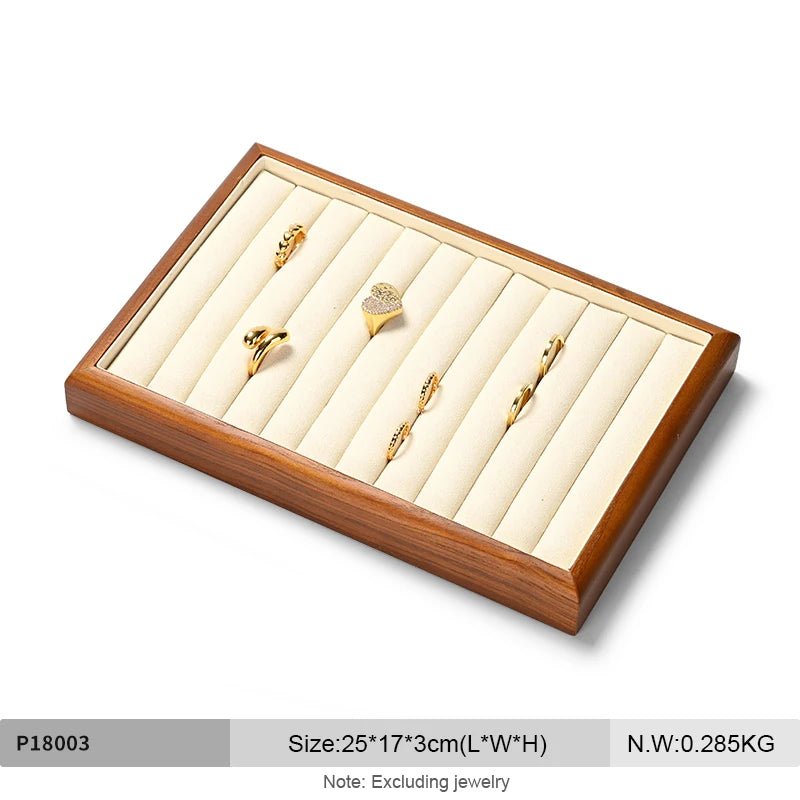 WATCHMATIC Solid Wood Jewelry Tray 14:10P18003 - WatchMatic
