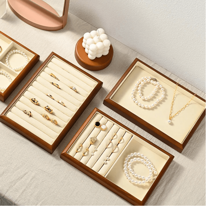 WATCHMATIC Solid Wood Jewelry Tray 14:1254P18204 - WatchMatic