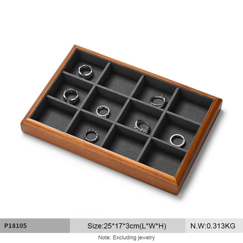 WATCHMATIC Solid Wood Jewelry Tray 14:29P18105 - WatchMatic