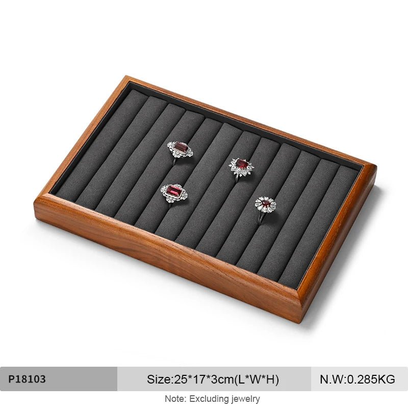 WATCHMATIC Solid Wood Jewelry Tray 14:350852P18103 - WatchMatic