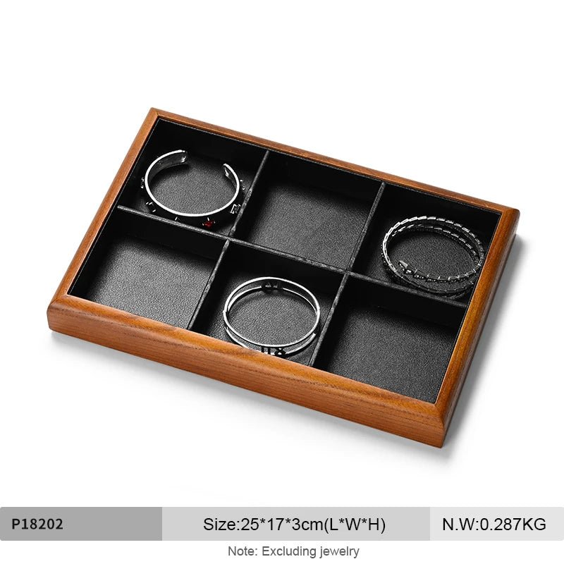 WATCHMATIC Solid Wood Jewelry Tray 14:365016P18202 - WatchMatic