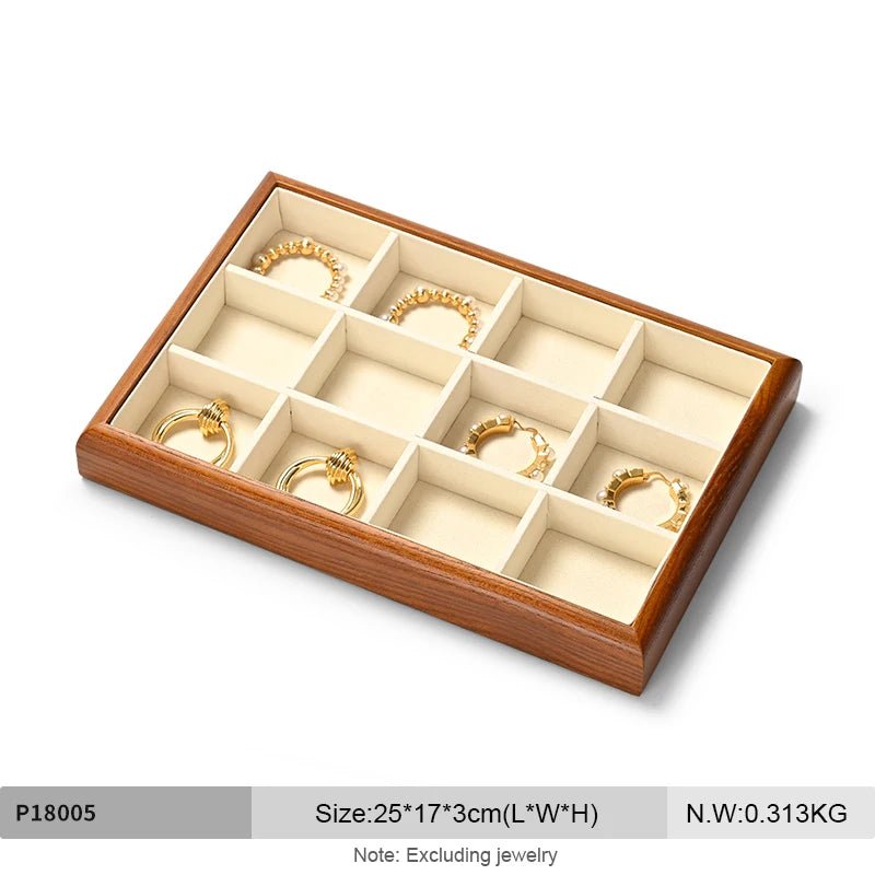 WATCHMATIC Solid Wood Jewelry Tray 14:366P18005 - WatchMatic