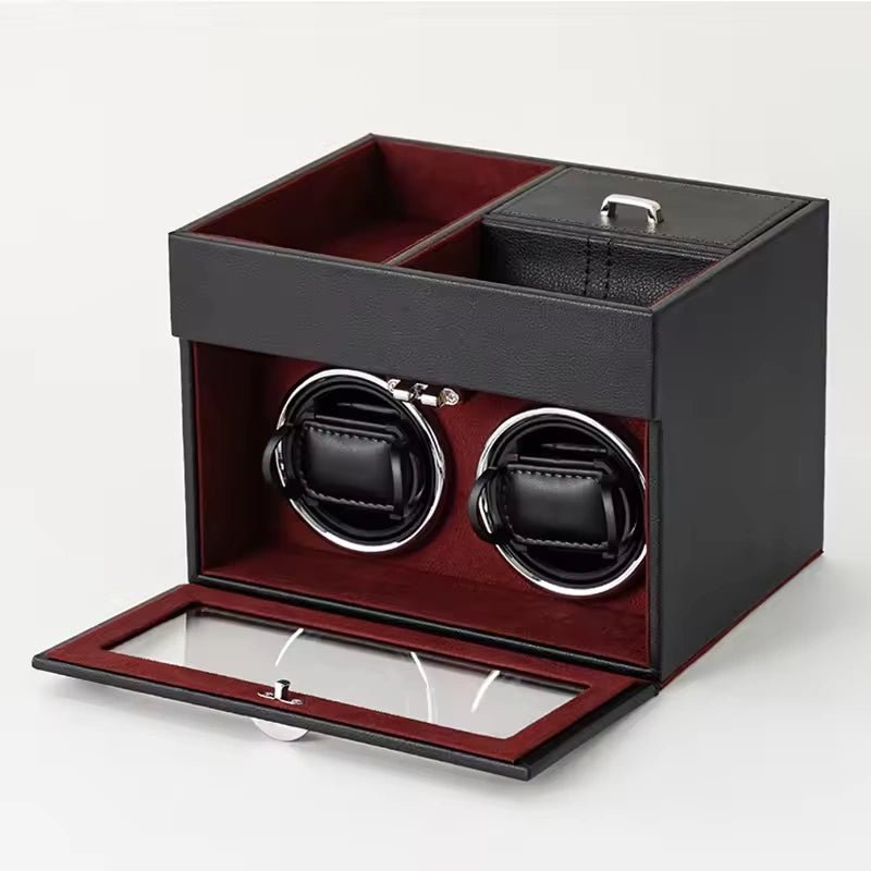 buy Strix Trunk Double Watch Winder at WatchMatic with free shipping