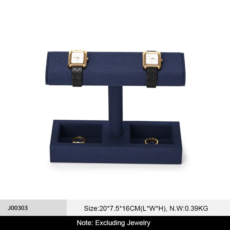 WATCHMATIC T - shaped Watch & Jewelry Stand 14:10Blue - WatchMatic