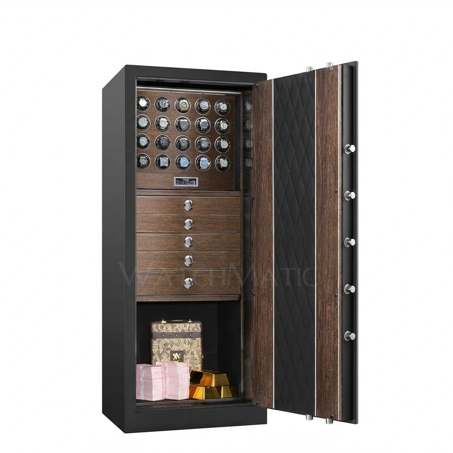 WatchMatic Titan Vault Series – Watch Winder Safe Box - WatchMatic