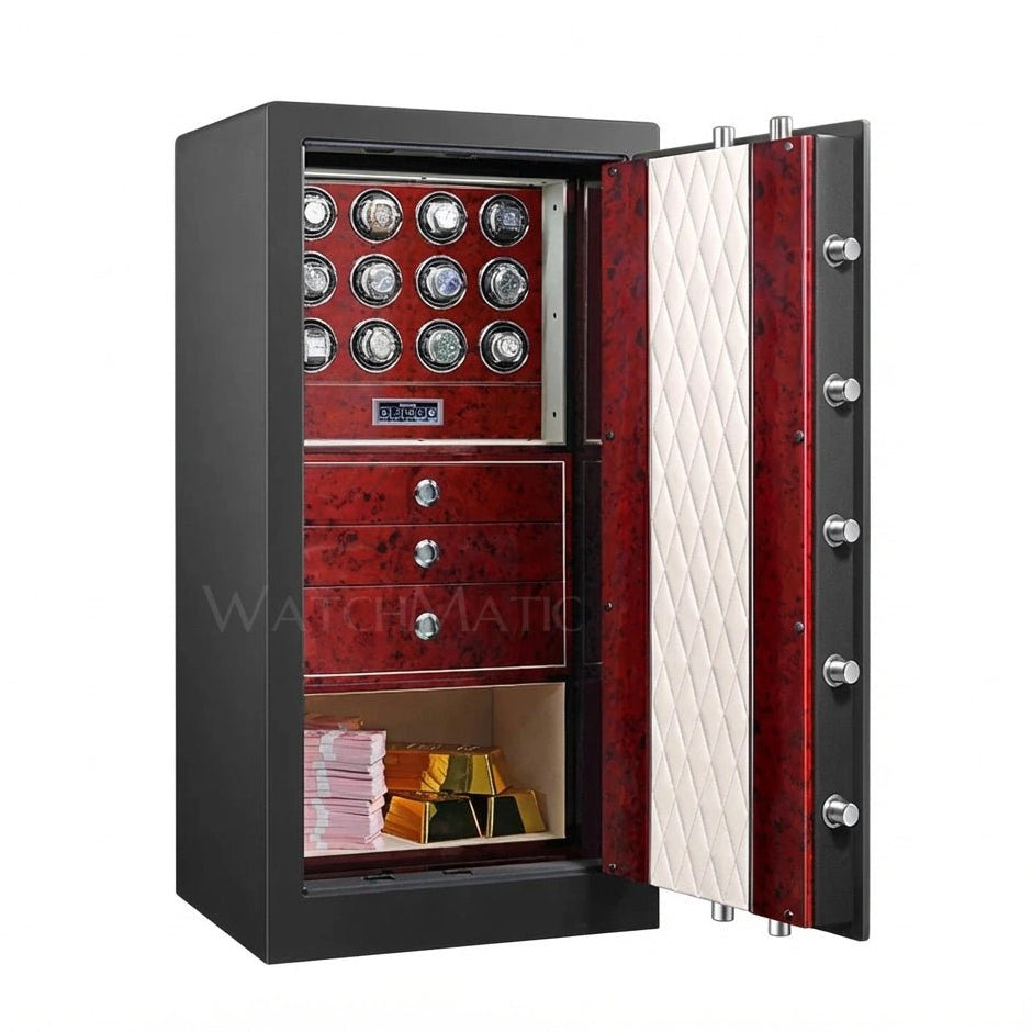 WatchMatic Titan Vault Series – Watch Winder Safe Box - WatchMatic