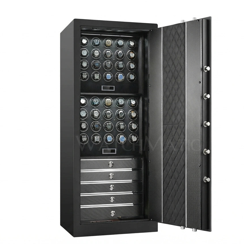 WatchMatic Titan Vault Series – Watch Winder Safe Box - WatchMatic