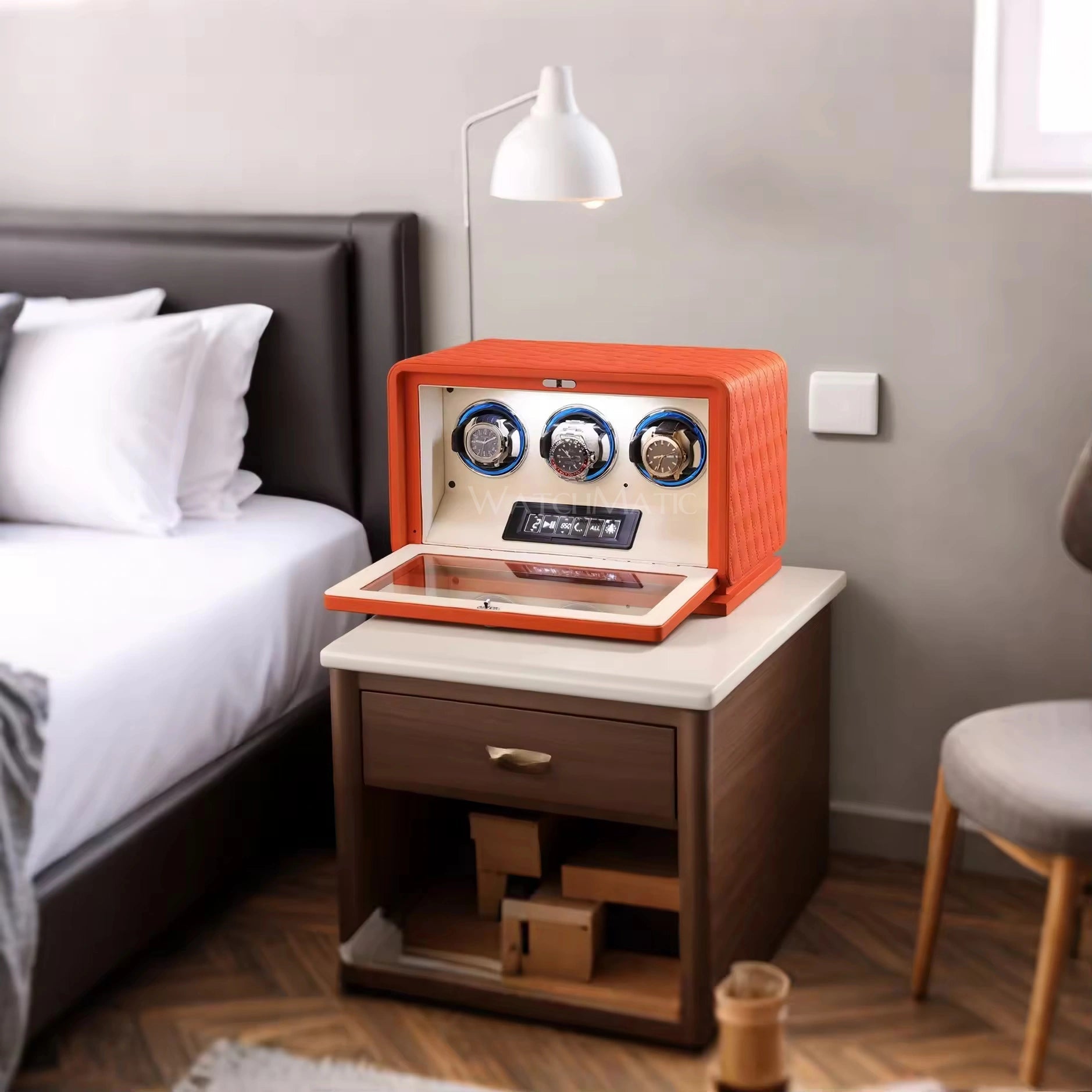 buy Vento Luxury Triple Watch Winder at WatchMatic with free shipping