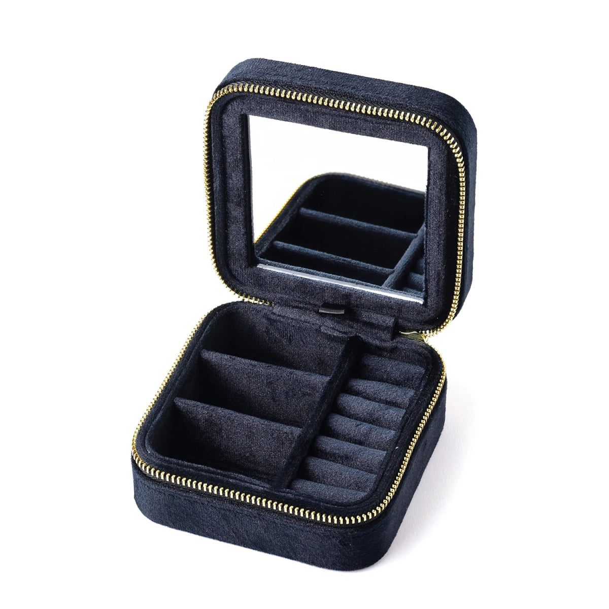 WATCHMATIC Vintage Velvet Jewelry Box 14:10Black;5:200004182 - WatchMatic