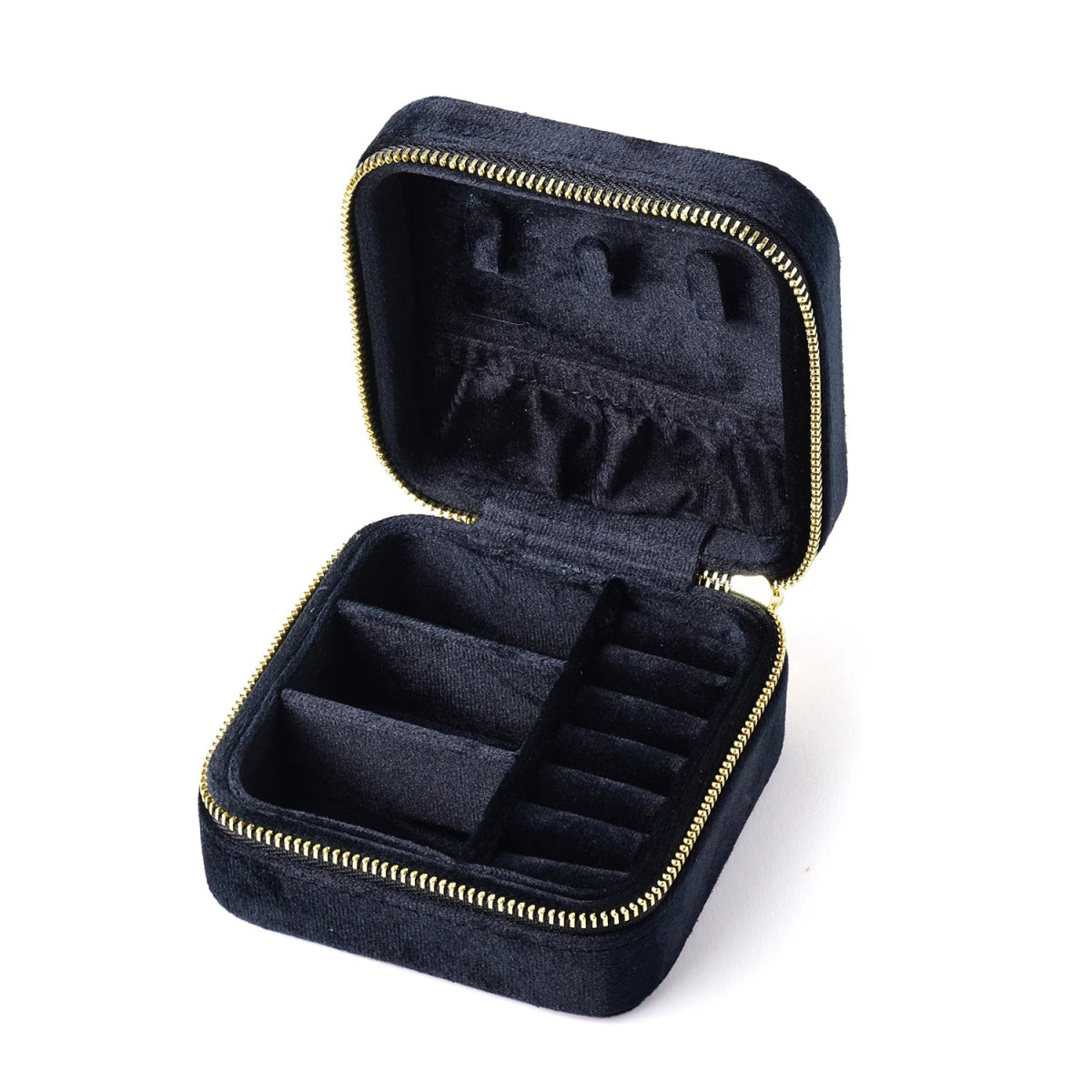 WATCHMATIC Vintage Velvet Jewelry Box 14:1202Black(No mirror);5:200004182 - WatchMatic