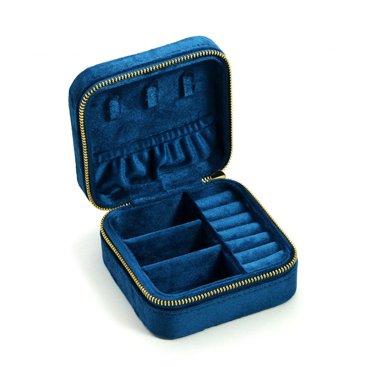 WATCHMATIC Vintage Velvet Jewelry Box 14:350853Blue(No mirror);5:200004182 - WatchMatic