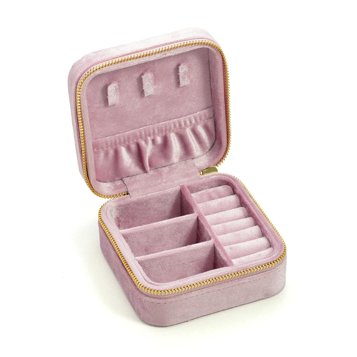 WATCHMATIC Vintage Velvet Jewelry Box 14:365458Pink(No mirror);5:200004182 - WatchMatic