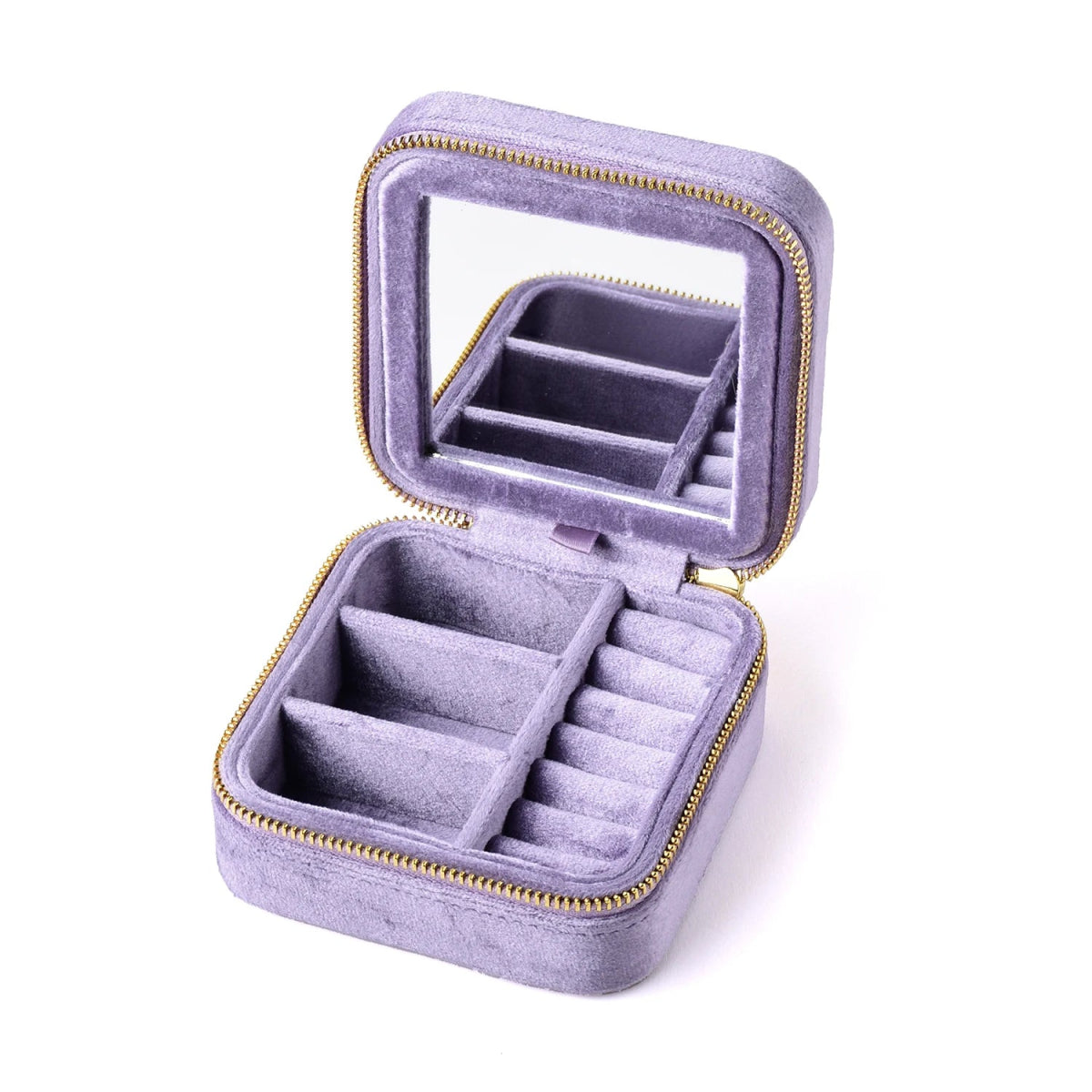 WATCHMATIC Vintage Velvet Jewelry Box 14:366Lilac Purple;5:200004182 - WatchMatic
