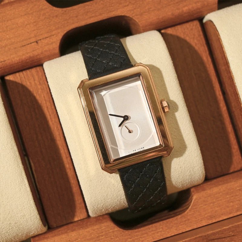 WatchMatic Wood Watch Storage Box 14:193Gray - WatchMatic