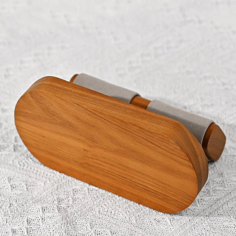 WATCHMATIC Wooden Watch Stand 14:29Double Square A - WatchMatic