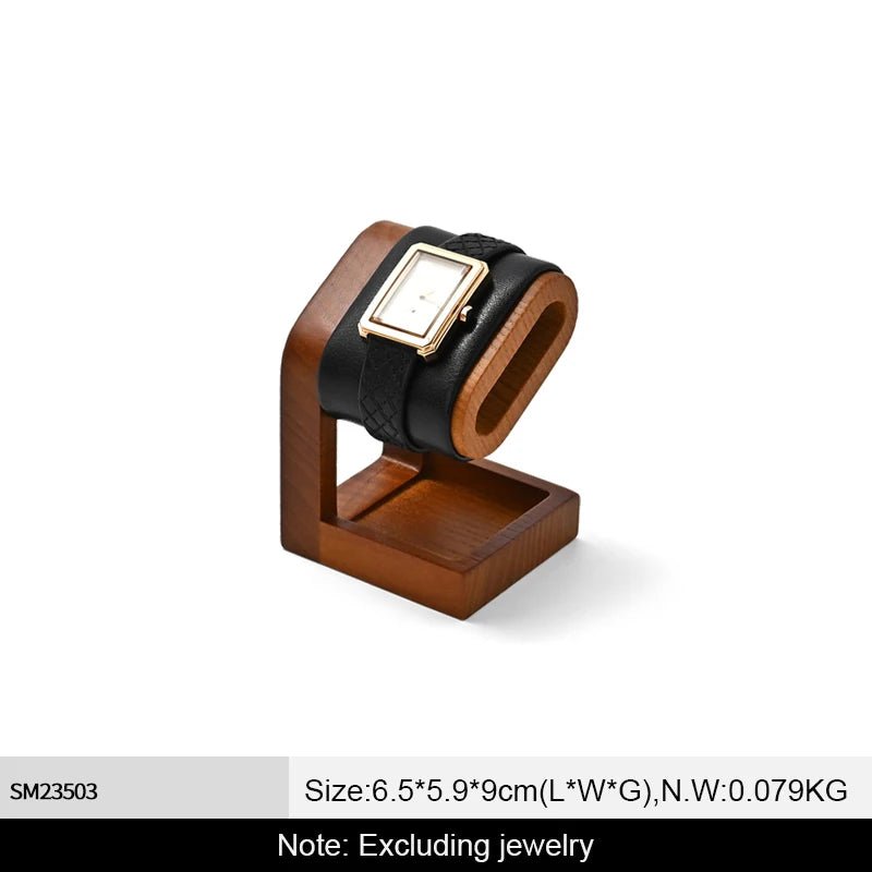WATCHMATIC Wooden Watch Stand 14:350850Black A - WatchMatic