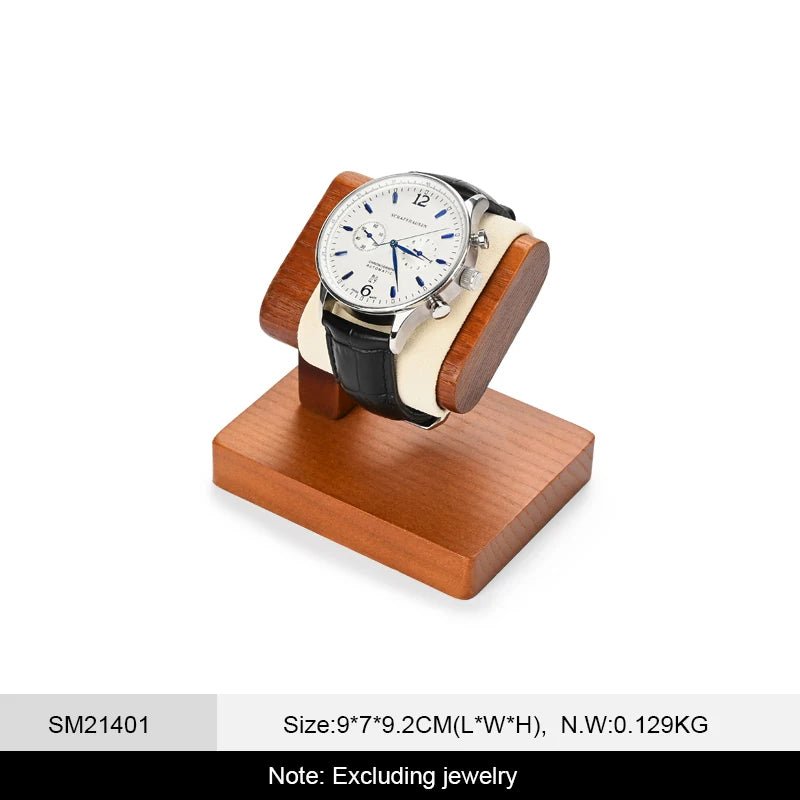 WATCHMATIC Wooden Watch Stand 14:350852Beige B - WatchMatic