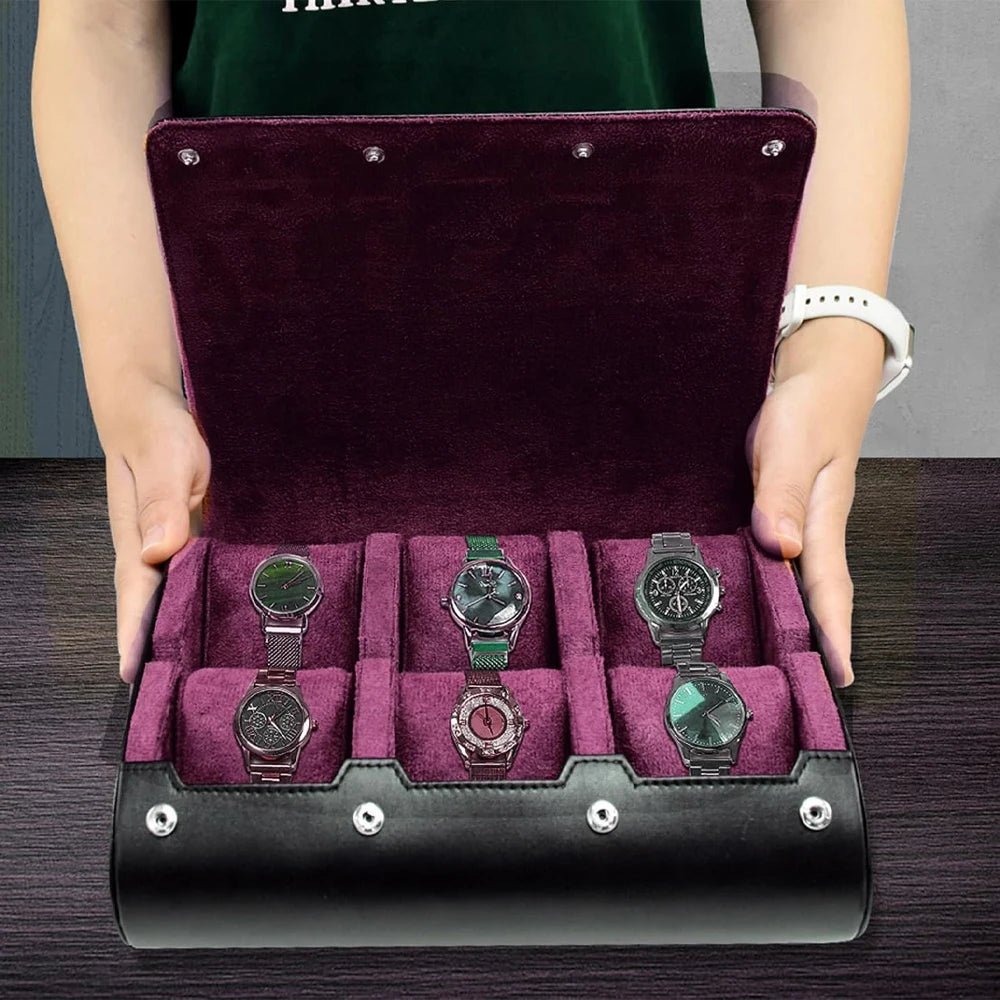 Wrap 6 - Watch Roll Case - WatchMatic