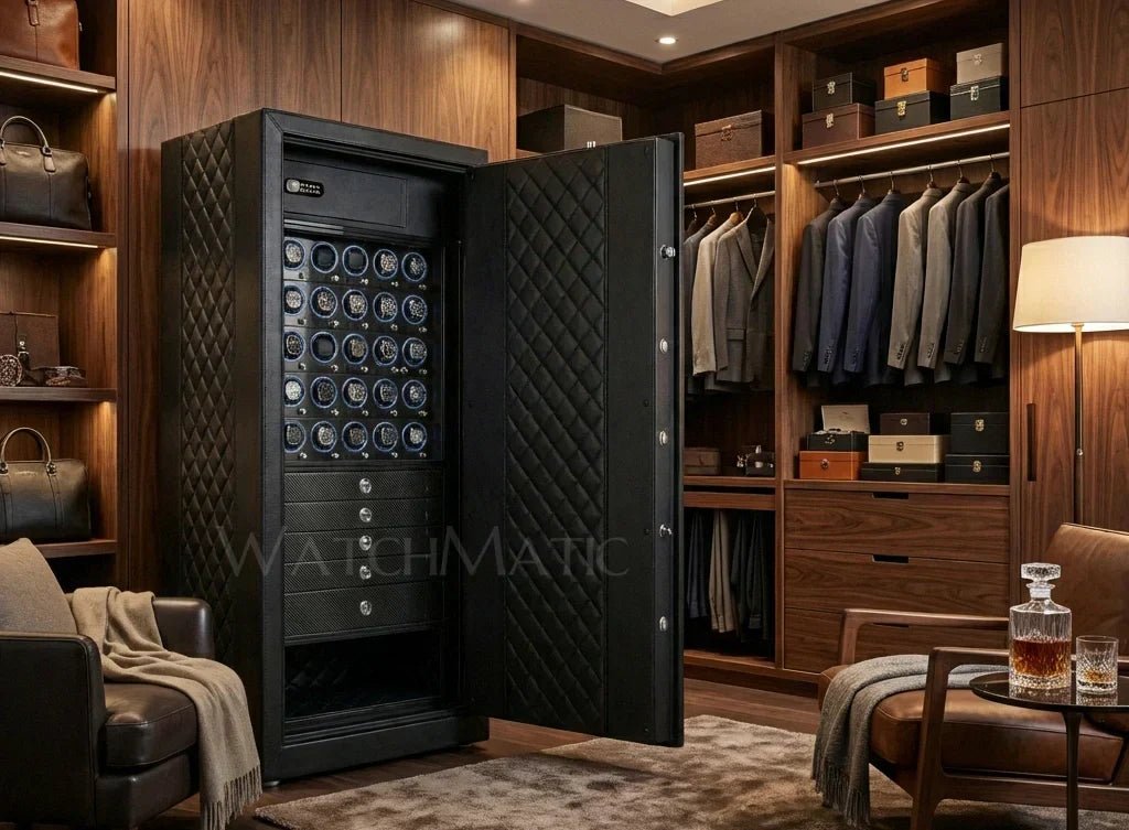 Why a Compact Watch Winder Safe is Essential for Urban Penthouse Living - WatchMatic