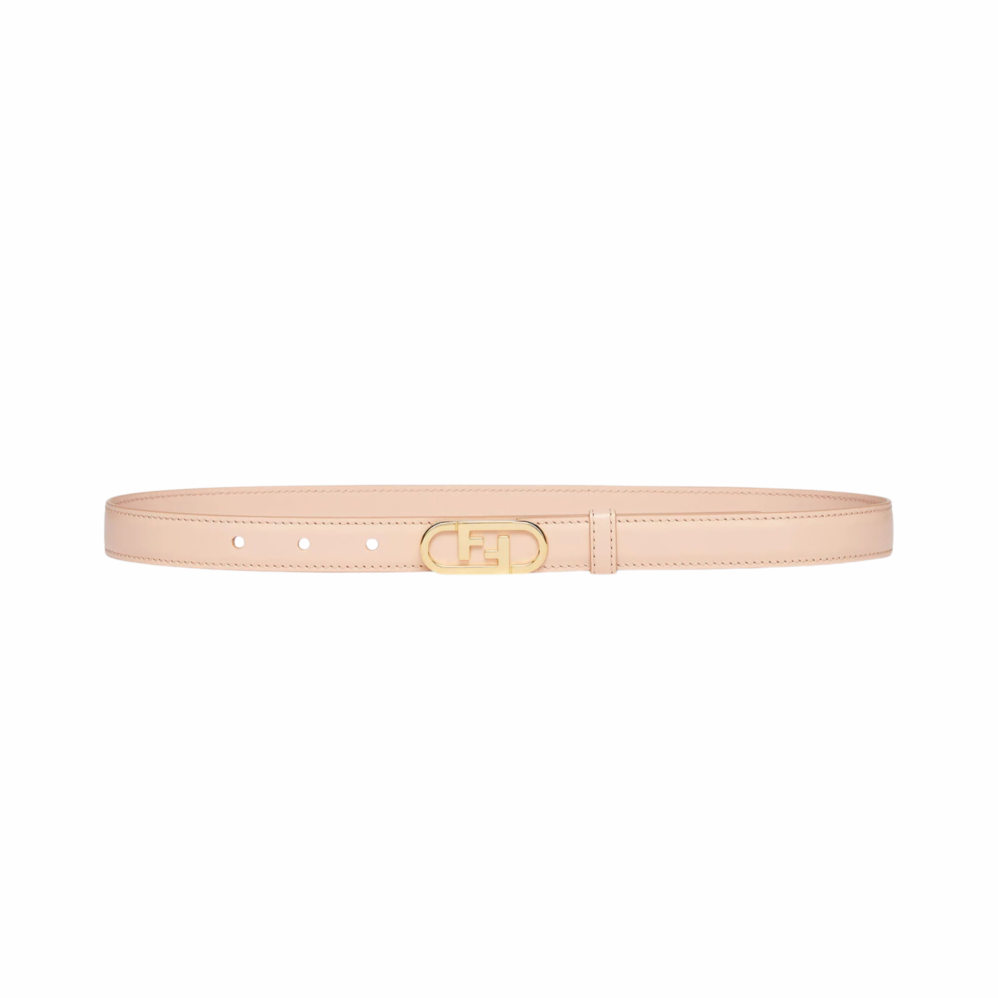 Pink Leather Women's Belt
