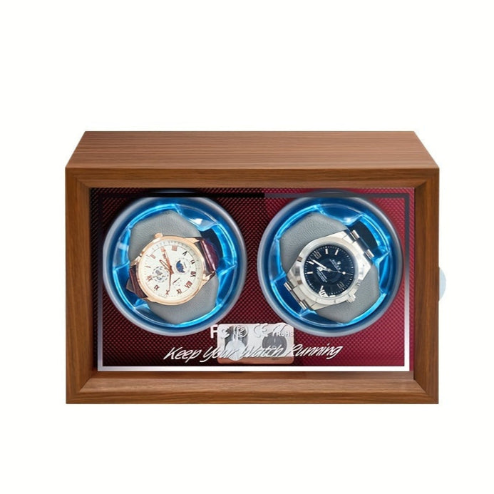 Luno Wooden Double Watch Winder