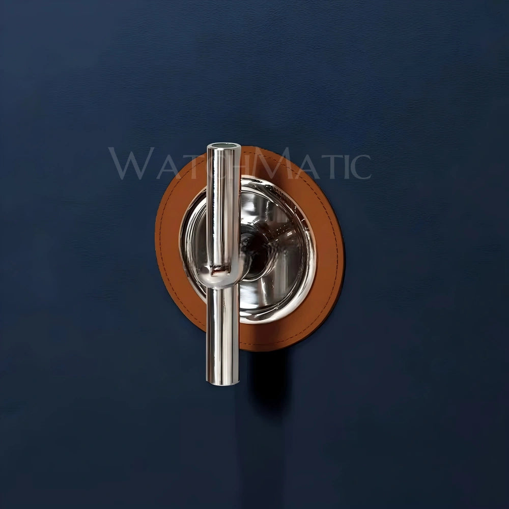 Caja fuerte de cuero Sovereign™: caja fuerte para relojes con dos puertas