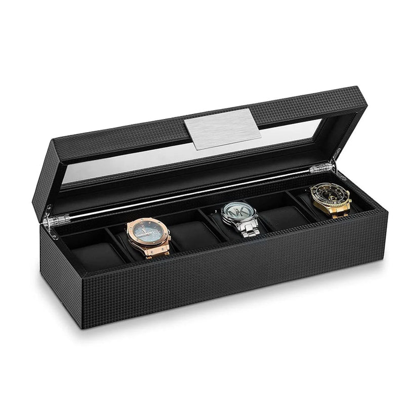 Miniro Leather 6-Watch Box