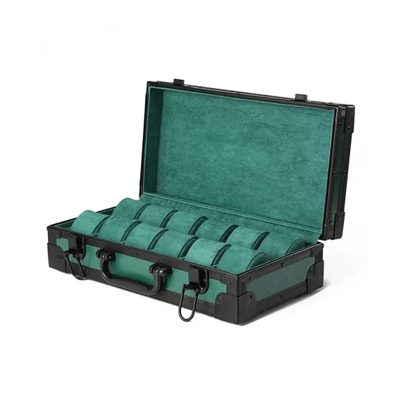 Imperial Luxury 12-Watch Suitcase