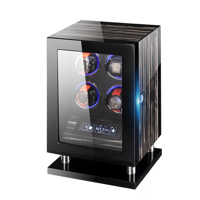 Luxury Cabinet Quad Watch Winder