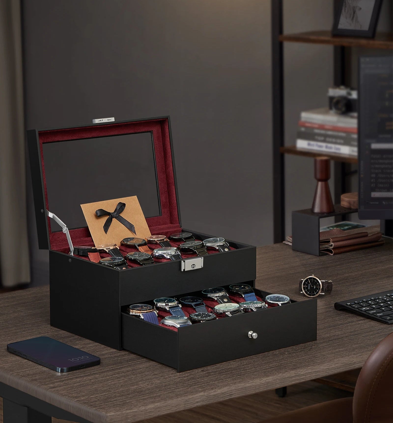 Grandor Vintage 20-Watch Box
