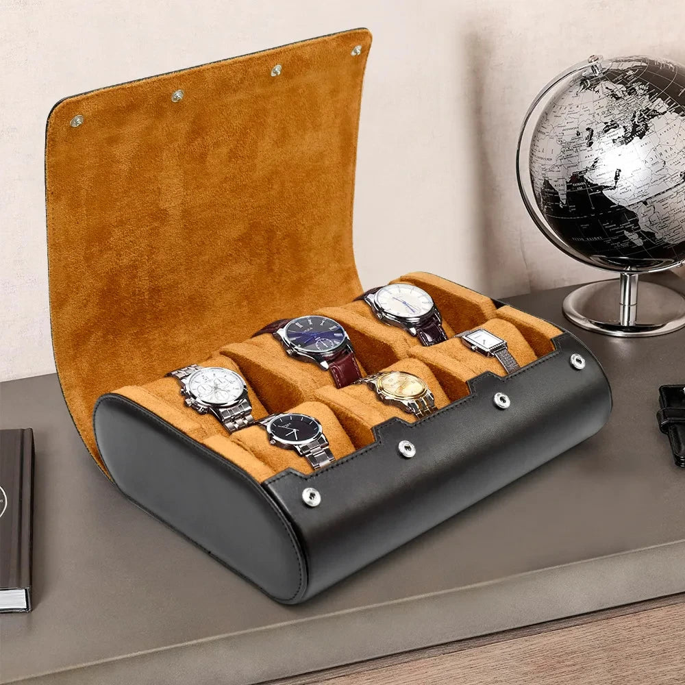 Wrap 6-Watch Roll Case