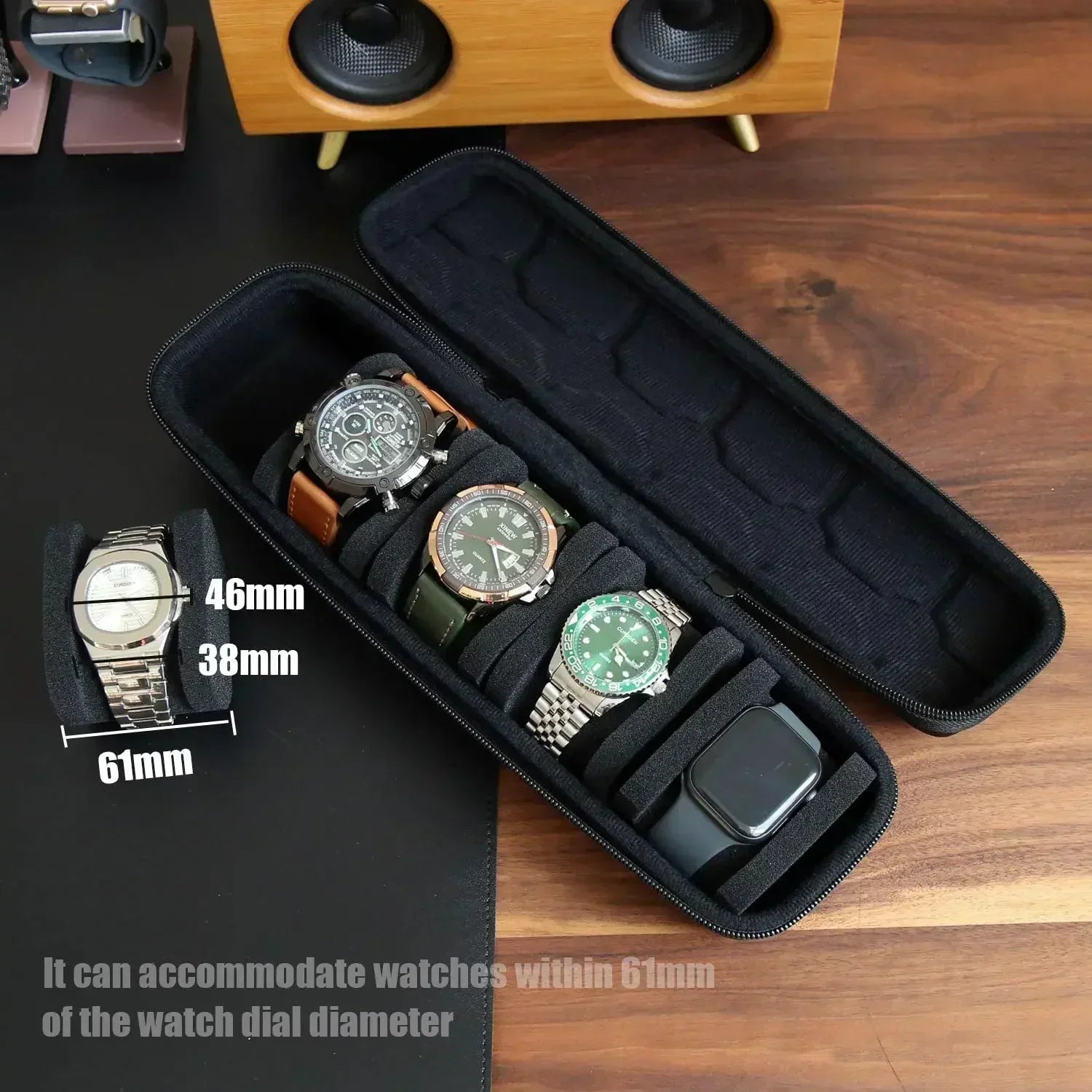 Jet Travel Quad Watch Case