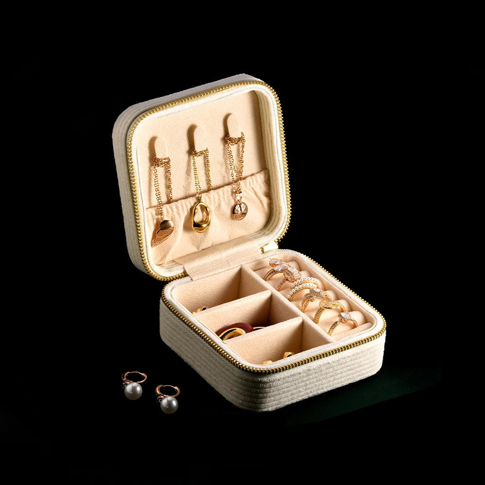 Corduroy Jewelry Box
